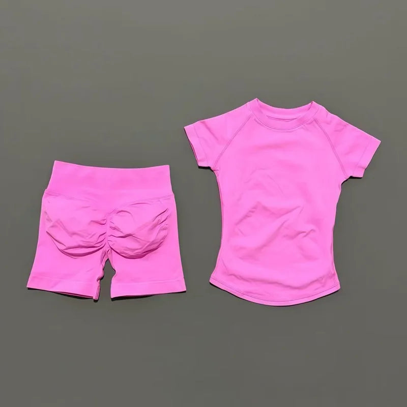 AERYVIT 2-Piece Gym Set – Top + Shorts