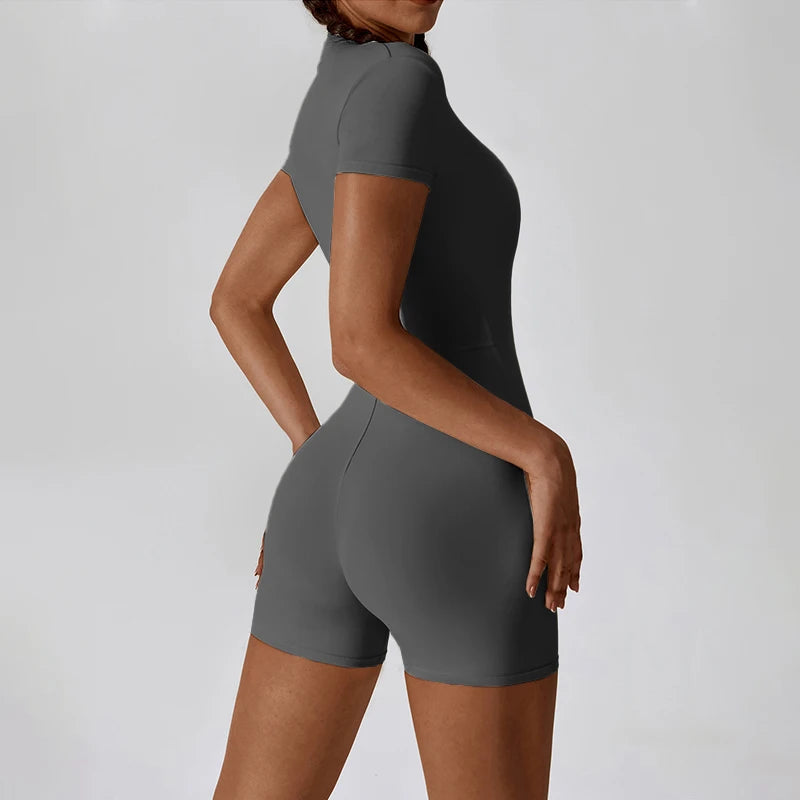 DHIEMEID Zipper Jumpsuit