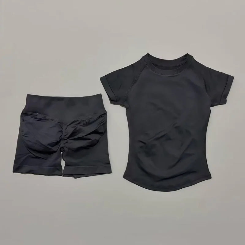 AERYVIT 2-Piece Gym Set – Top + Shorts