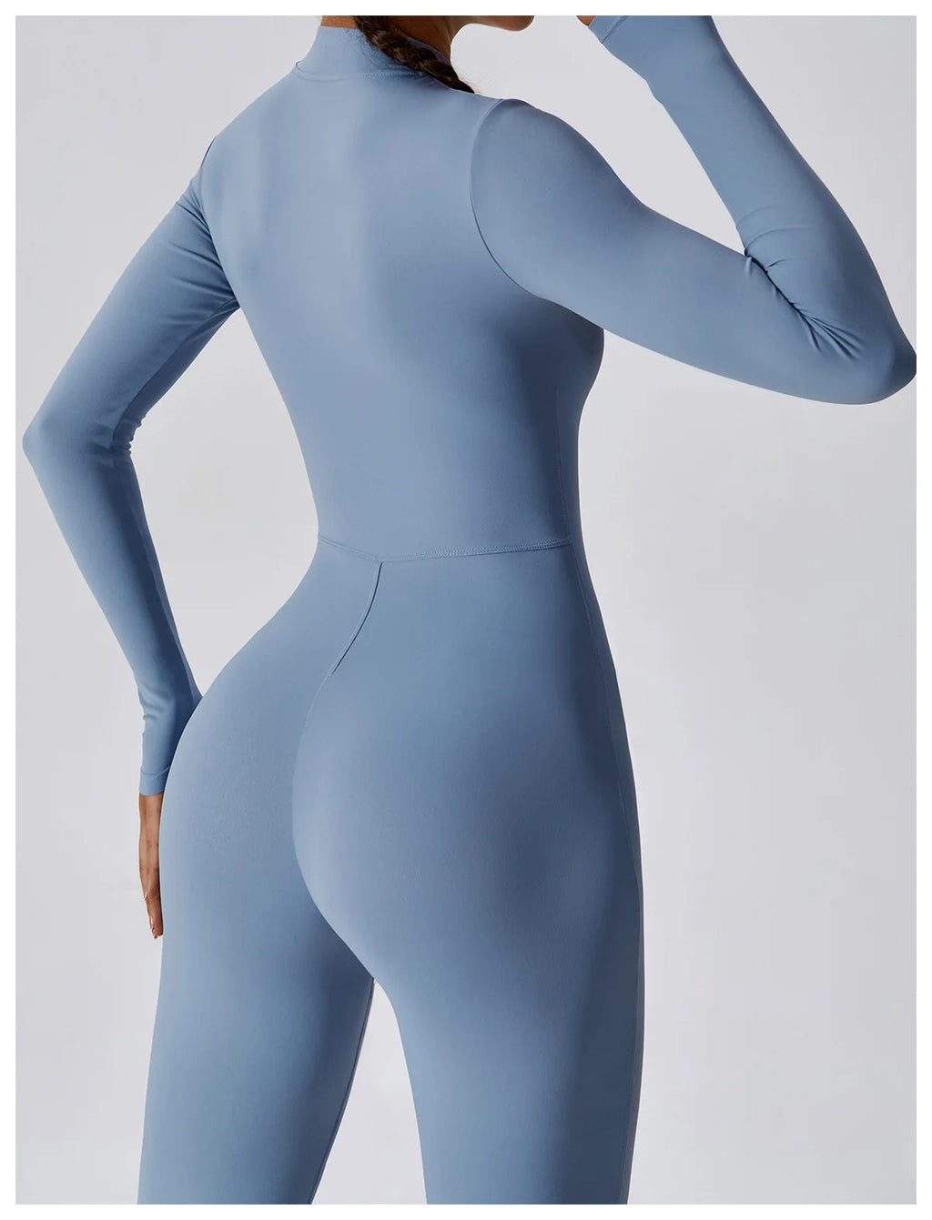 DHIEMEID Zipper Jumpsuit
