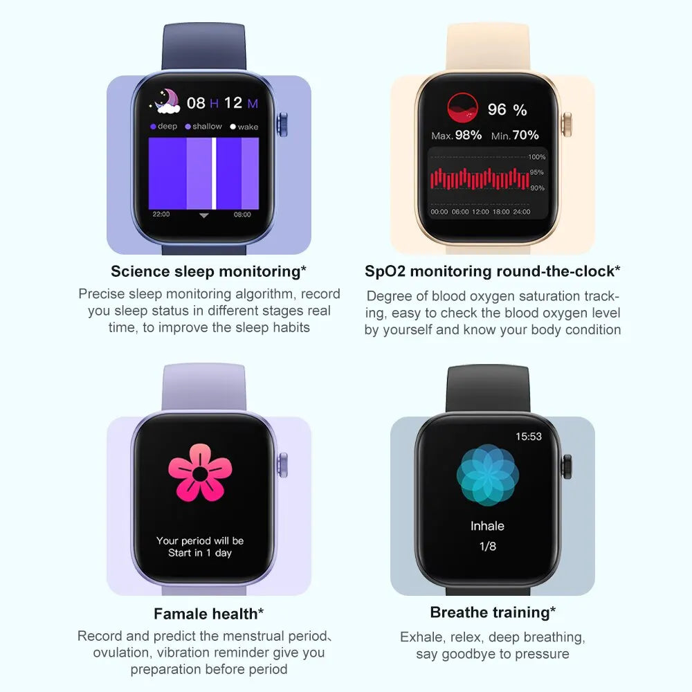COLMI P71 Smartwatch – 1.9" HD, Bluetooth, IP68