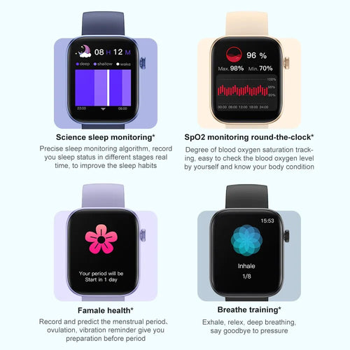 COLMI P71 Smartwatch – 1.9" HD, Bluetooth, IP68