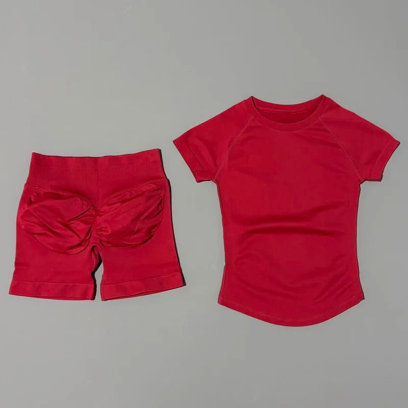 AERYVIT 2-Piece Gym Set – Top + Shorts