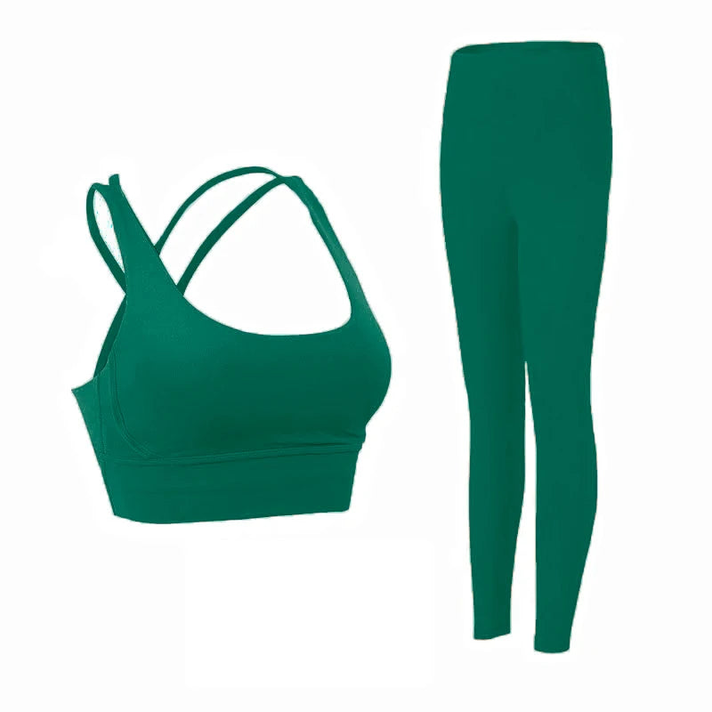 AERYVIT 2-Piece Yoga Set – Leggings + Top
