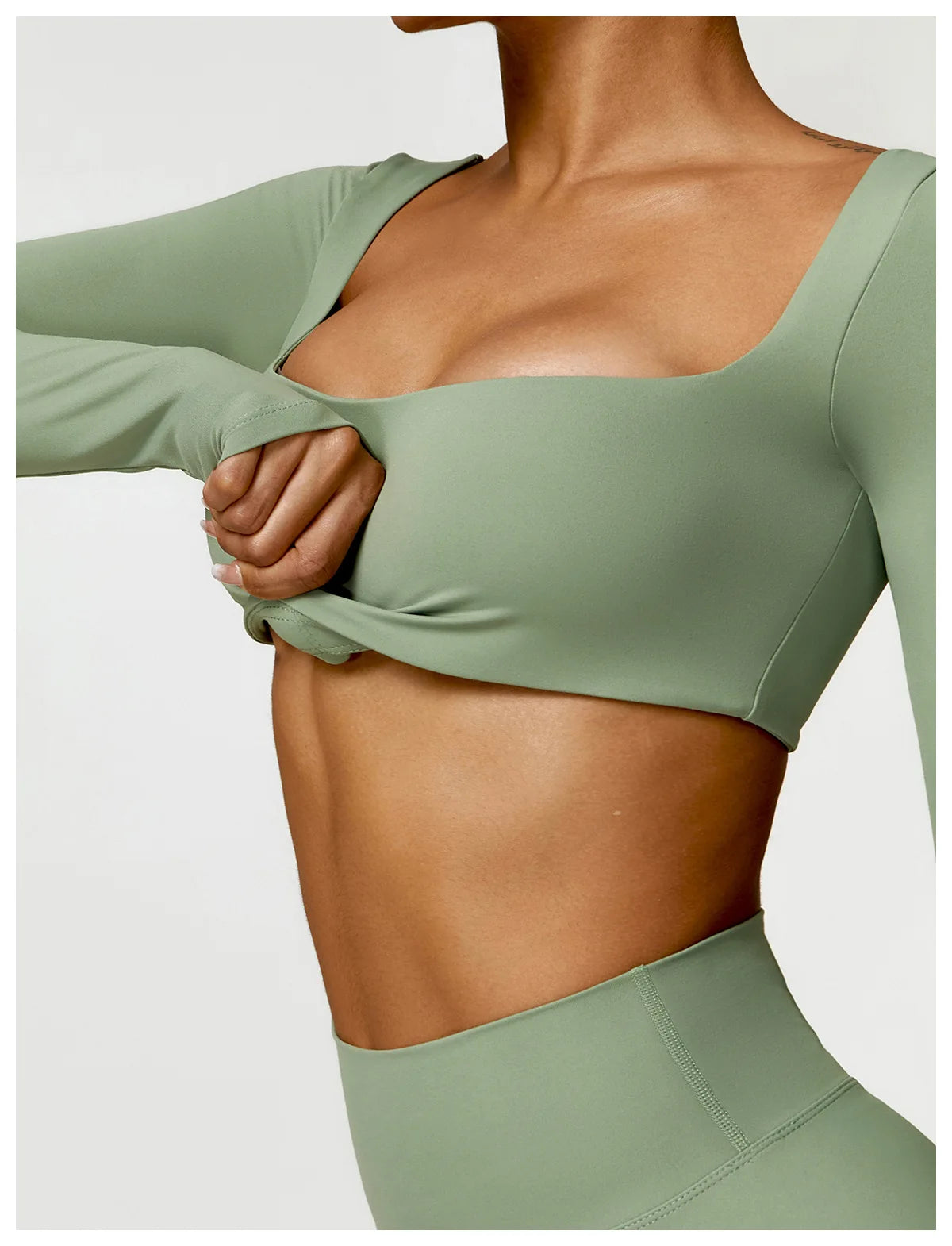 Summer 2-Piece Yoga Set – Women‘s Quick Dry Gym Tracksuit, High Waist Leggings + Top