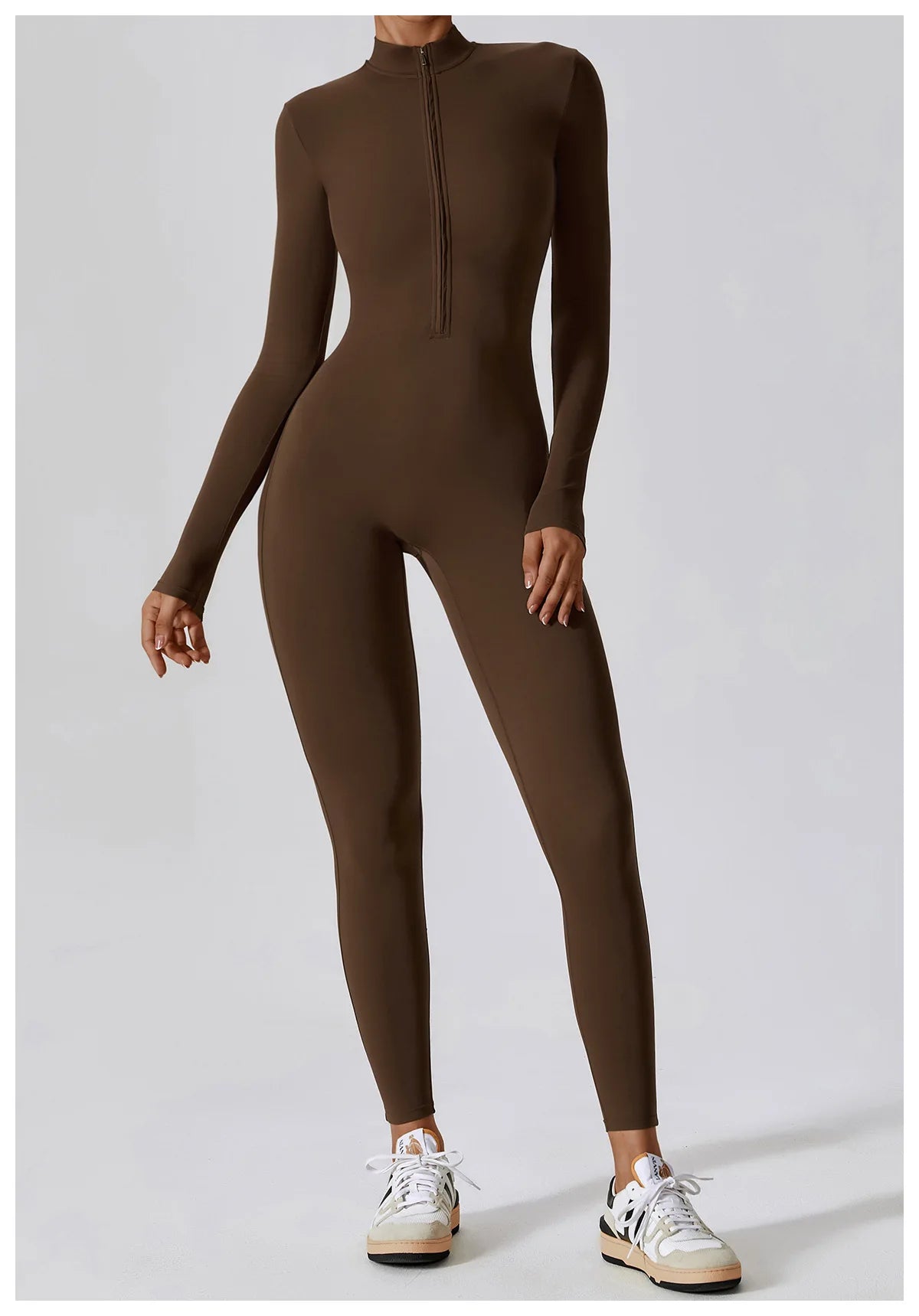 DHIEMEID Zipper Jumpsuit