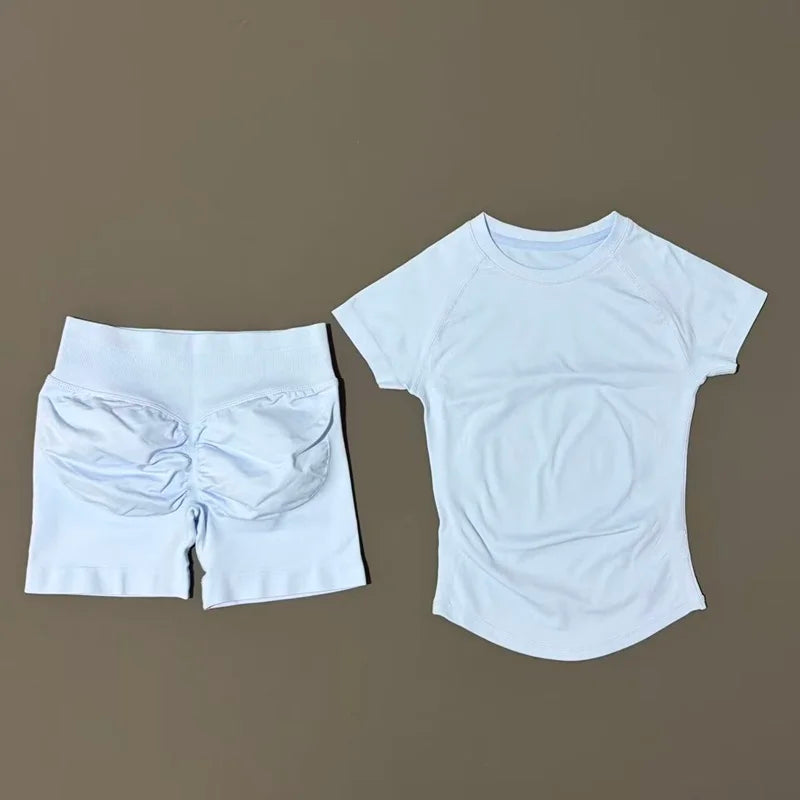 AERYVIT 2-Piece Gym Set – Top + Shorts
