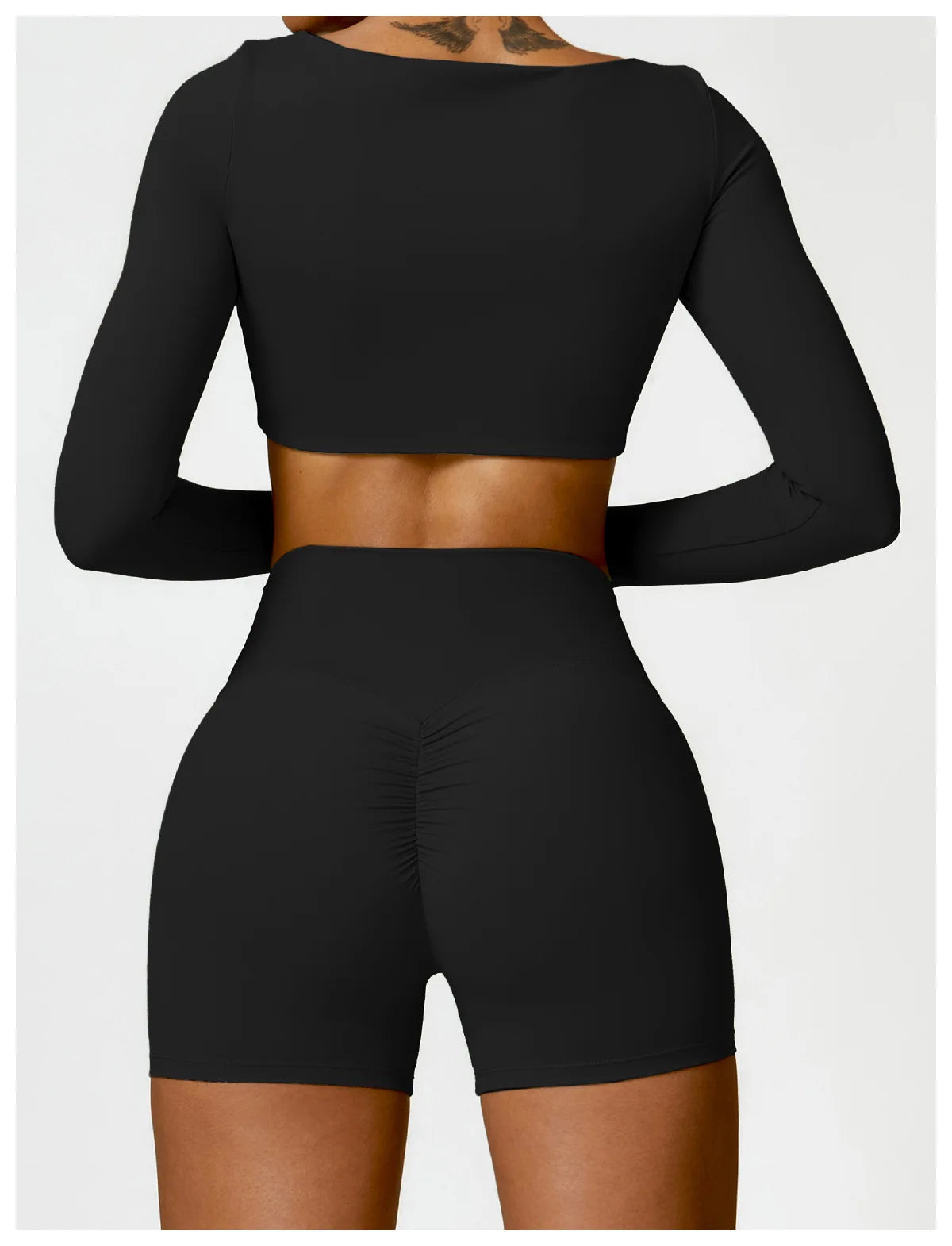 Summer 2-Piece Yoga Set – Women‘s Quick Dry Gym Tracksuit, High Waist Leggings + Top