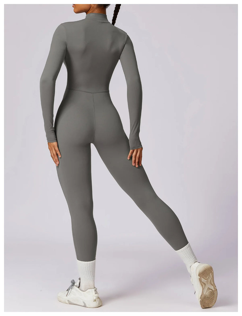 DHIEMEID Zipper Jumpsuit
