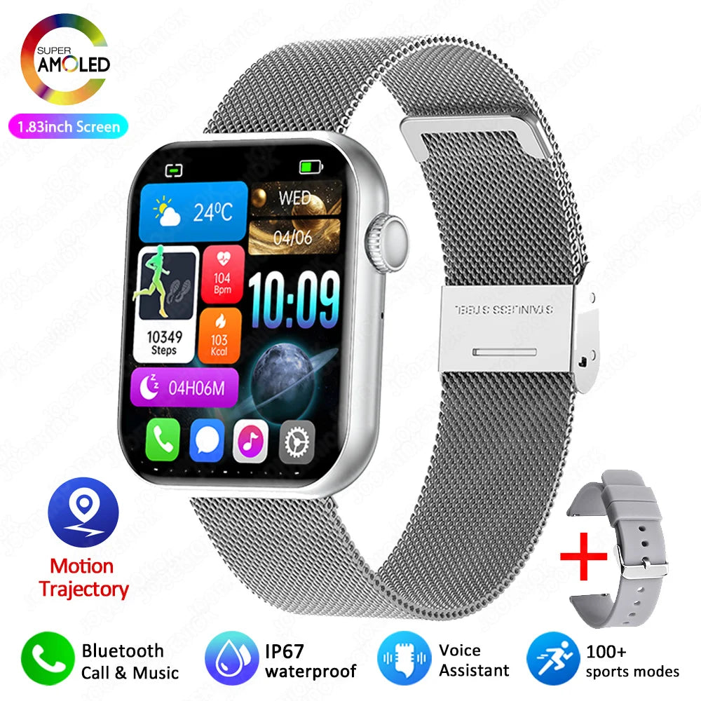 EDONA Smartwatch – 1.9" HD, Bluetooth, IP68