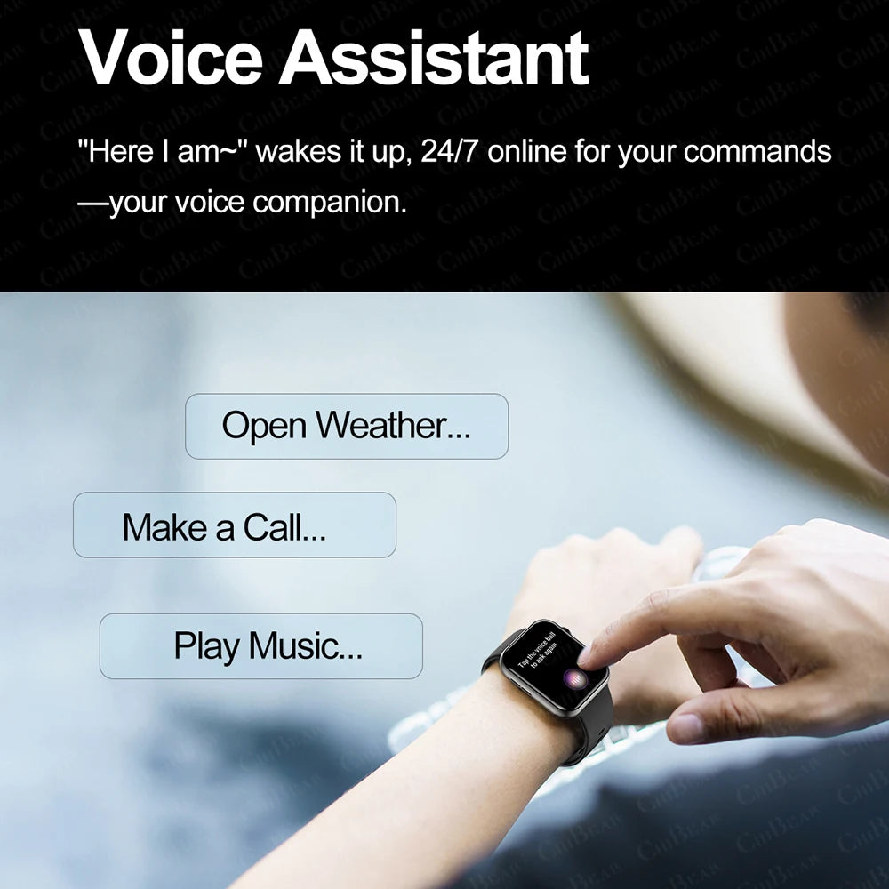 EDONA Smartwatch – 1.9" HD, Bluetooth, IP68