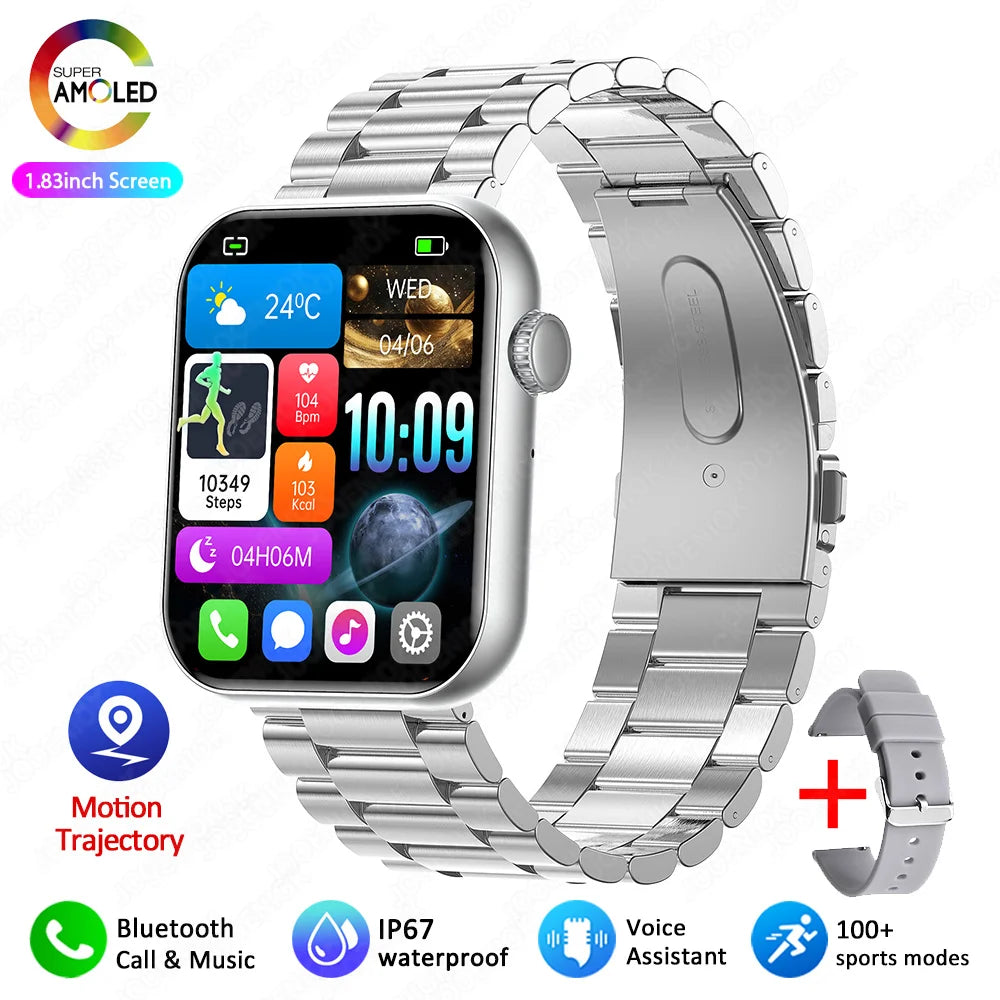 EDONA Smartwatch – 1.9" HD, Bluetooth, IP68