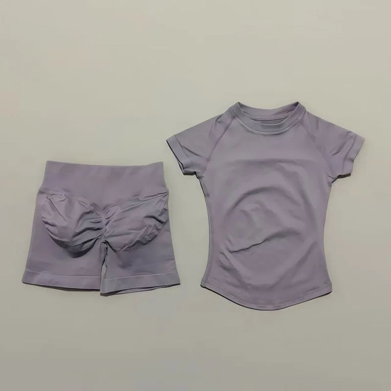 AERYVIT 2-Piece Gym Set – Top + Shorts