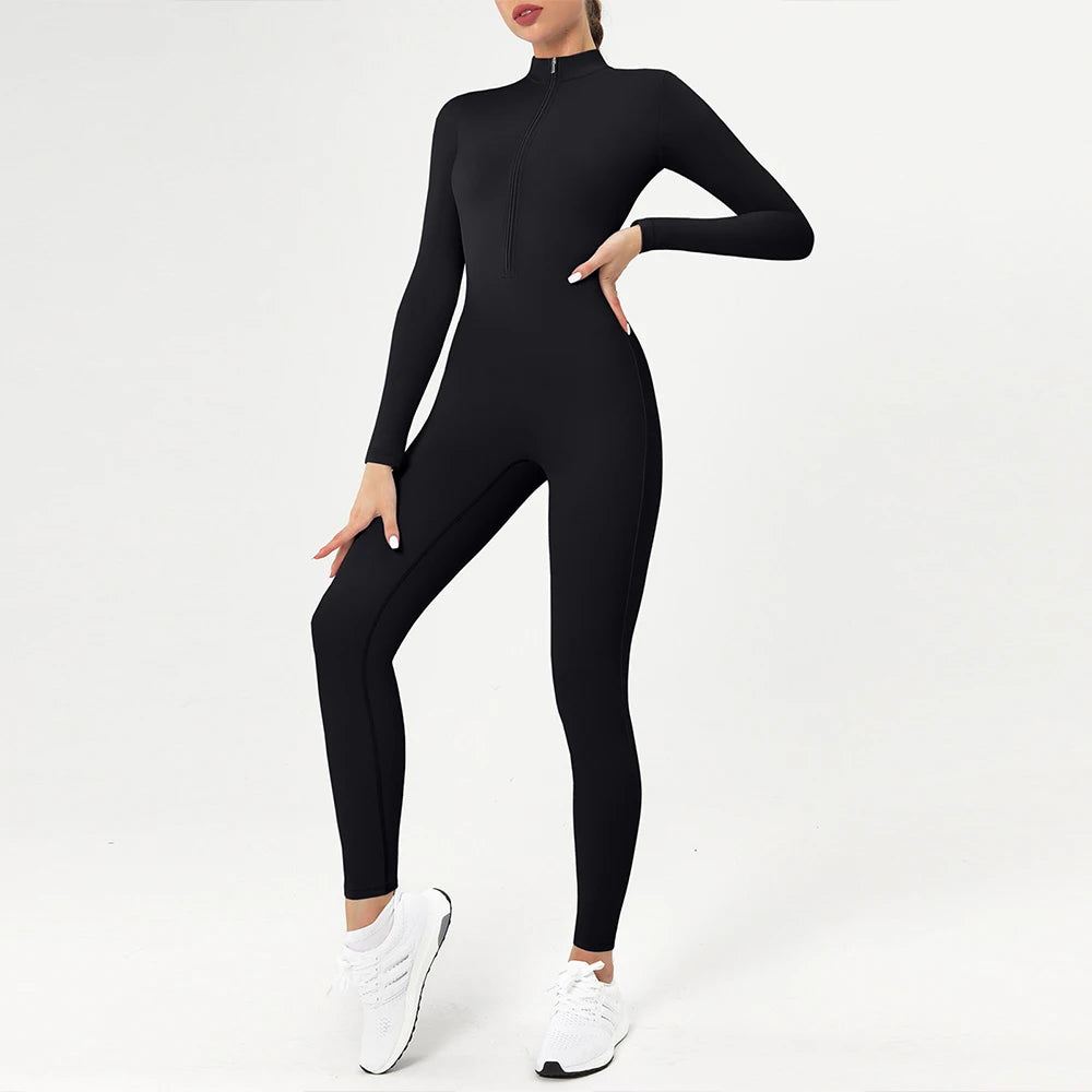 DHIEMEID Zipper Jumpsuit