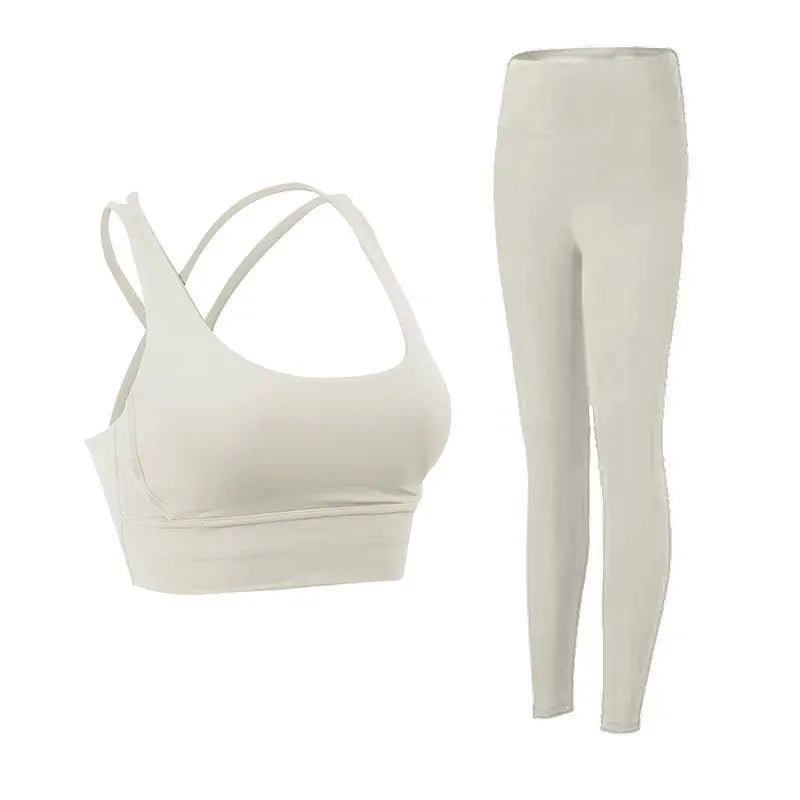 AERYVIT 2-Piece Yoga Set – Leggings + Top