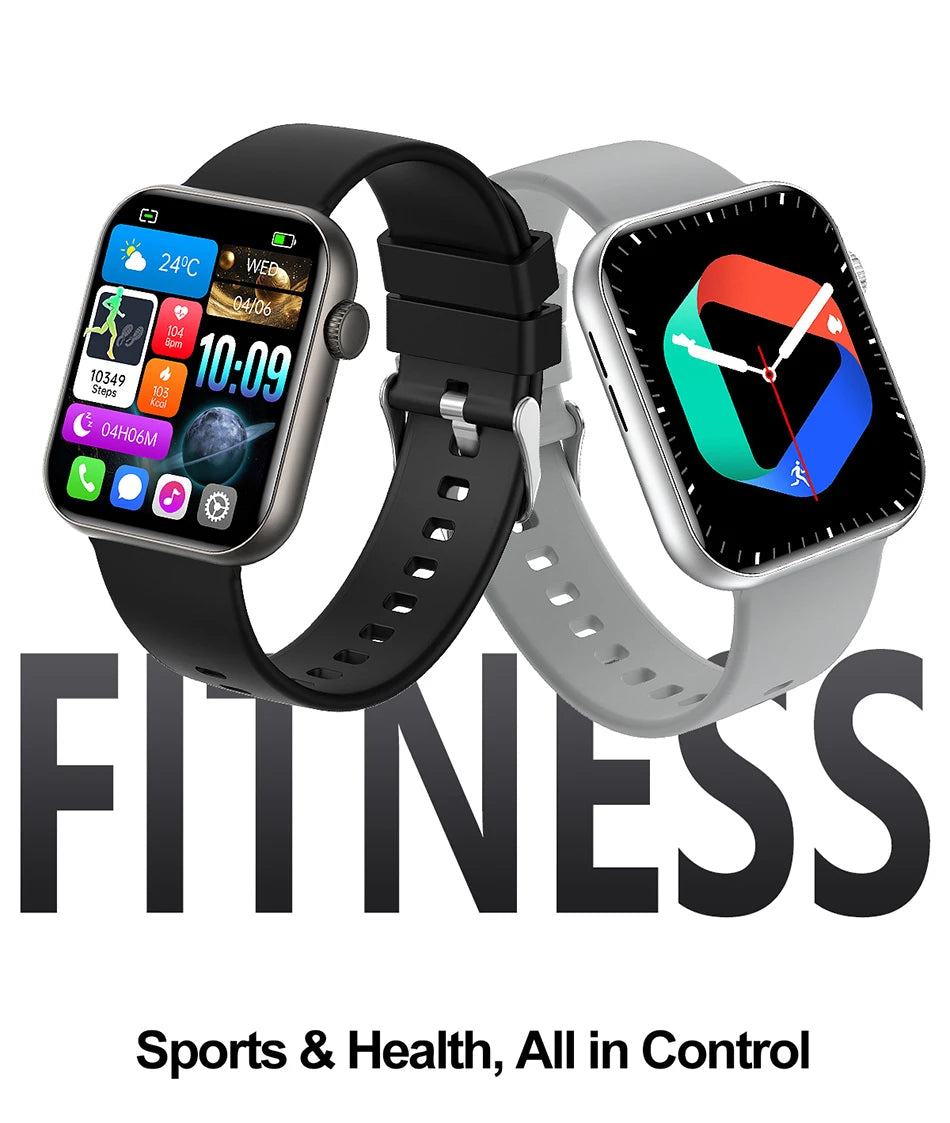 EDONA Smartwatch – 1.9" HD, Bluetooth, IP68