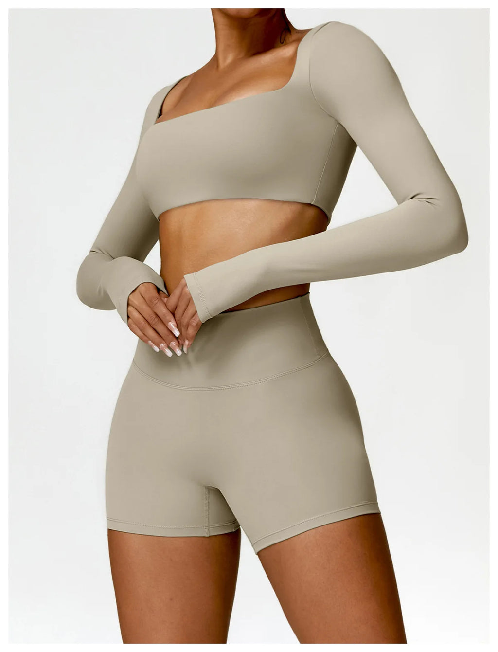 Summer 2-Piece Yoga Set – Women‘s Quick Dry Gym Tracksuit, High Waist Leggings + Top