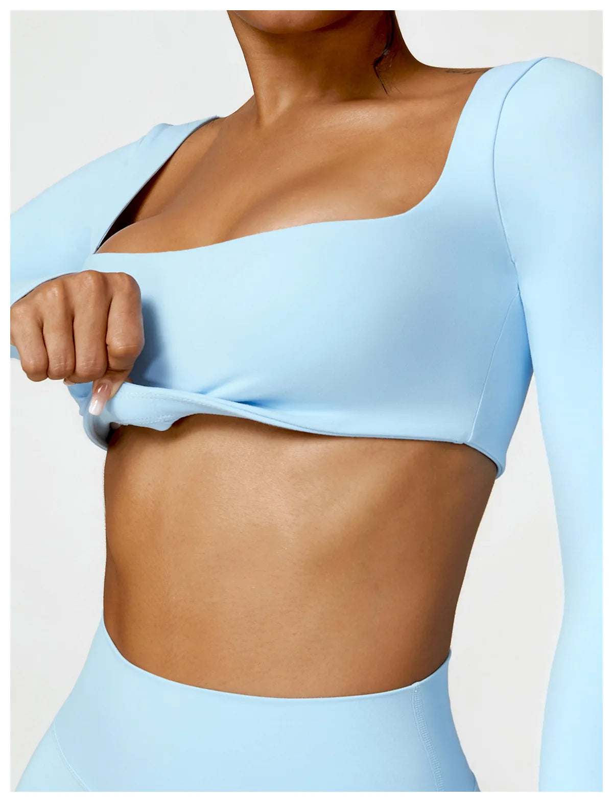 Summer 2-Piece Yoga Set – Women‘s Quick Dry Gym Tracksuit, High Waist Leggings + Top