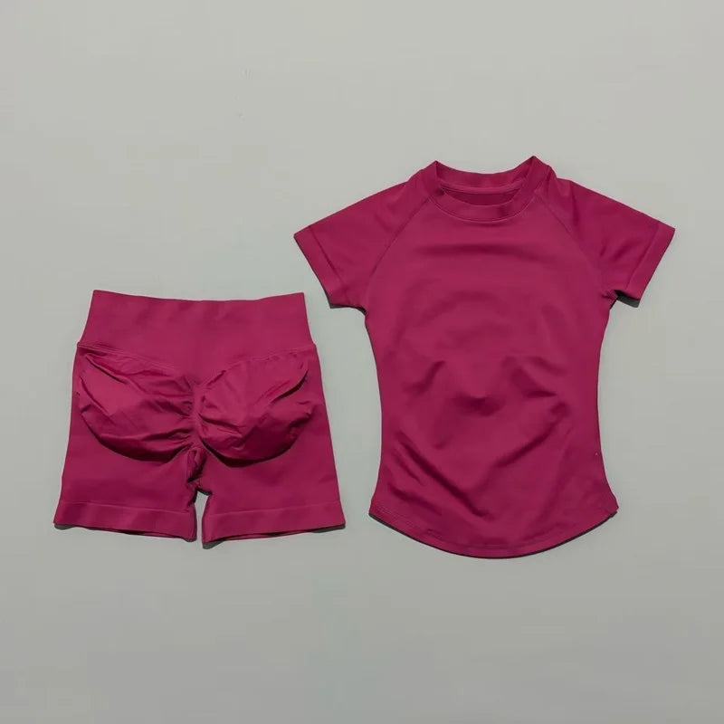 AERYVIT 2-Piece Gym Set – Top + Shorts