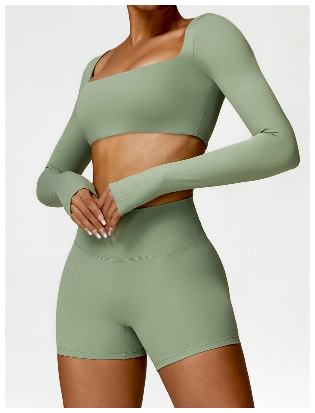 Summer 2-Piece Yoga Set – Women‘s Quick Dry Gym Tracksuit, High Waist Leggings + Top