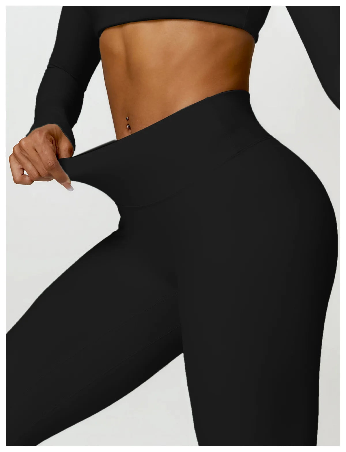 Summer 2-Piece Yoga Set – Women‘s Quick Dry Gym Tracksuit, High Waist Leggings + Top