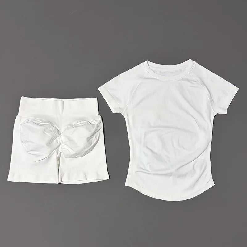 AERYVIT 2-Piece Gym Set – Top + Shorts