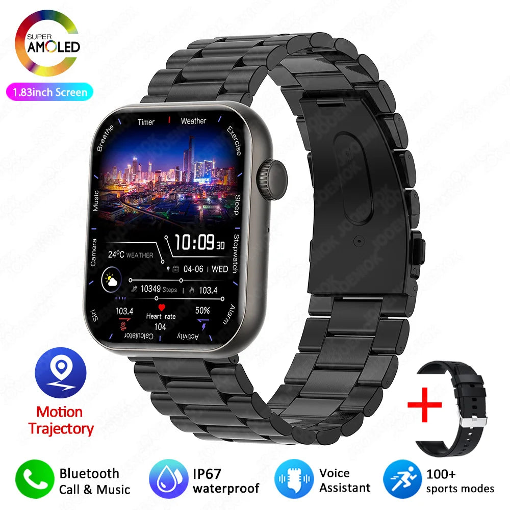 EDONA Smartwatch – 1.9" HD, Bluetooth, IP68