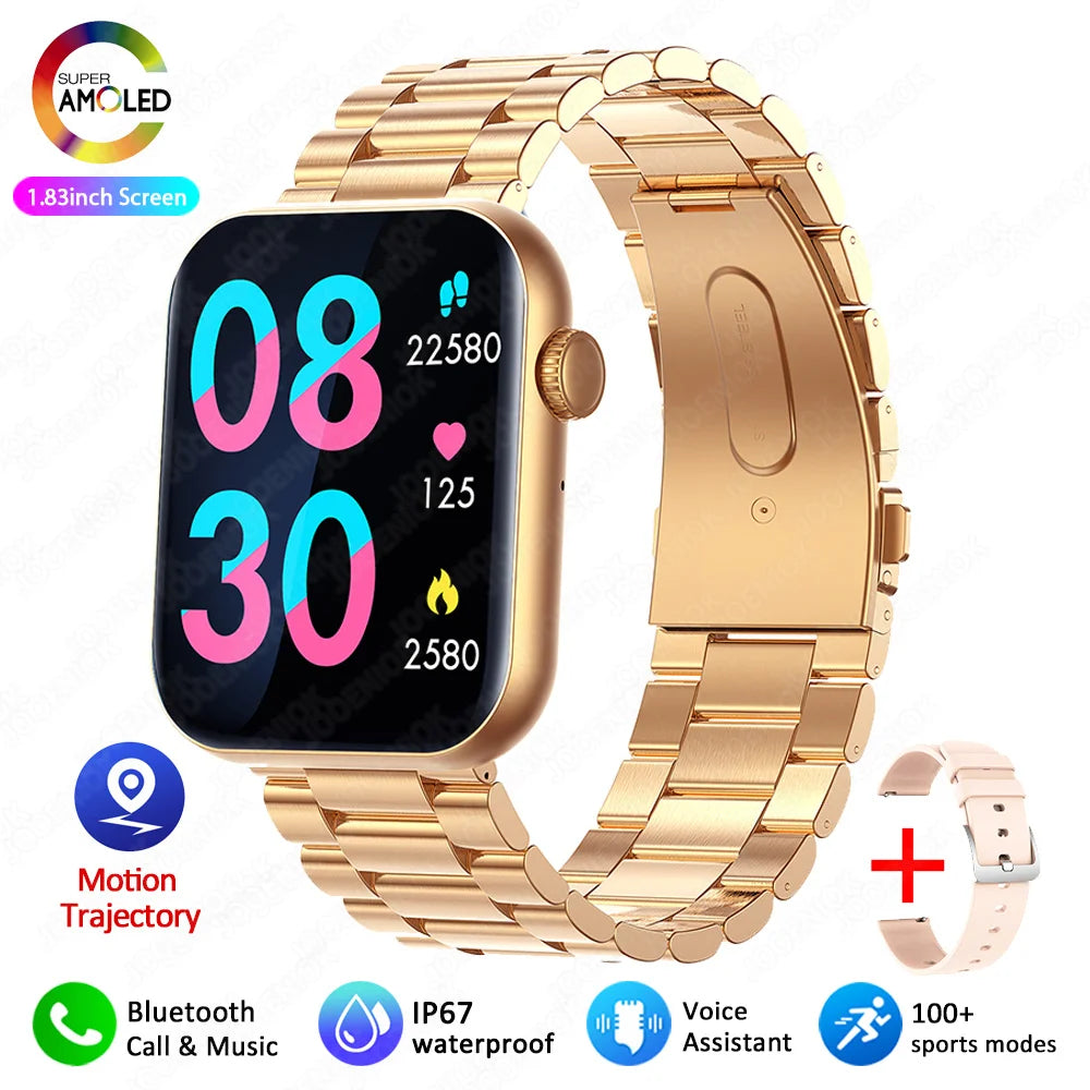 EDONA Smartwatch – 1.9" HD, Bluetooth, IP68