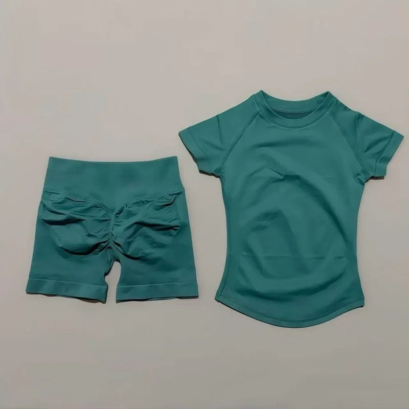 AERYVIT 2-Piece Gym Set – Top + Shorts