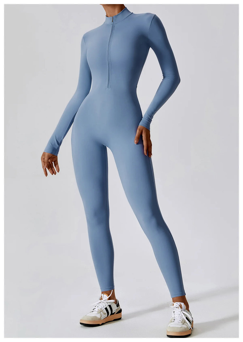 DHIEMEID Zipper Jumpsuit